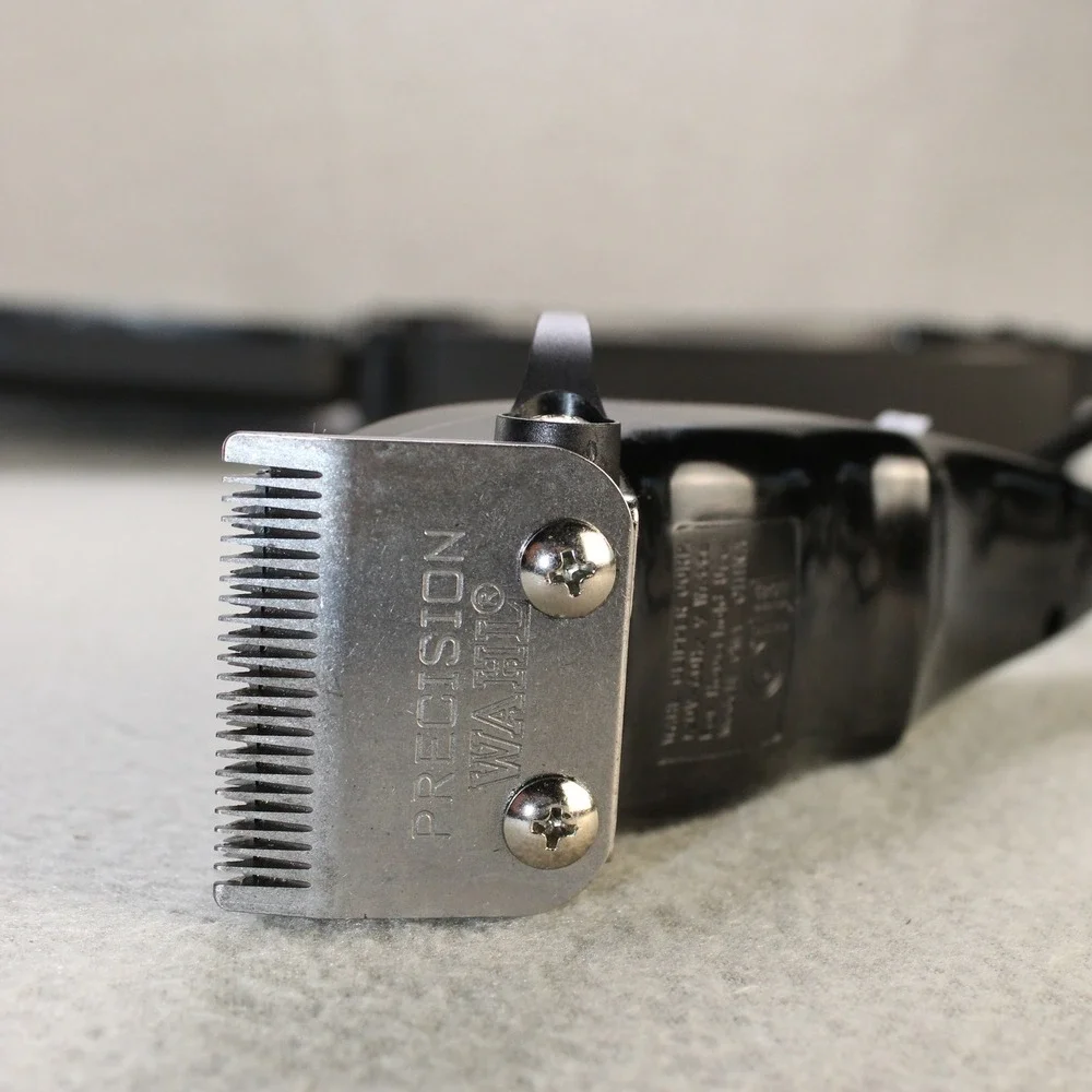 Wahl Hair Clipper Grooming‎ Kit Mens Black Good Corded With Case Scissors Tested
